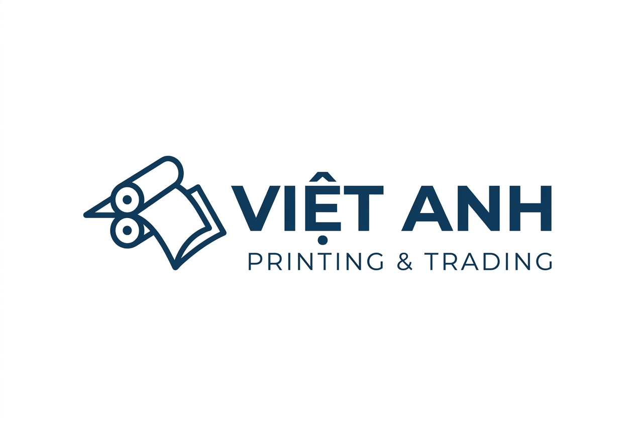 Việt Anh Print Logo